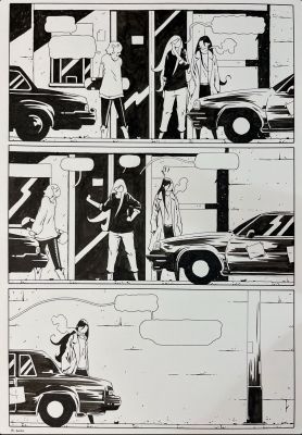 Borja González | Página de Grito Nocturno 110 | The Comic Art Agency