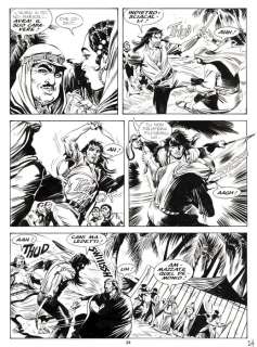 Zagor Zenith n. 471 - 2 Tavole Originali "il ritorno di cain" - Loose page - First edition - (2000) | Catawiki