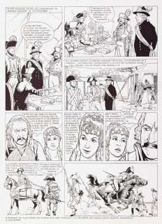 Torton | Napoléon Bonaparte, planche n°43 Ã  l’encre de C… | Banque Dessinée