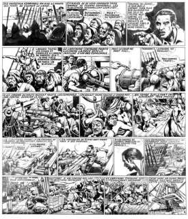 Cazanave Raymond. (1893-1961) - CAZANAVE Raymond. Â«Le Vampire des CaraïbesÂ». Encre de Chine pour la pl