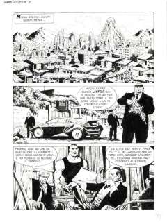 Fabrizio Busticchi & Luana Paesani | Nathan Never Maxi n. 8 - 6x Busticchi/Paesani - Tavola Originale "Iron Jake!" - Page volante - EO - (2012) | Catawiki