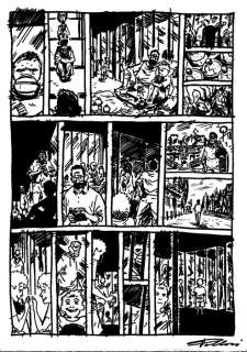 Lorenzo Palloni - Illustrazione originale "COmeVIteDIstanti ARF!" - Loose page - (2020) | Catawiki