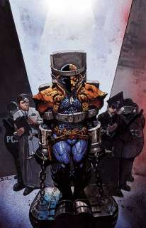 Simon Bisley - deathstroke #4 huge cover painting
