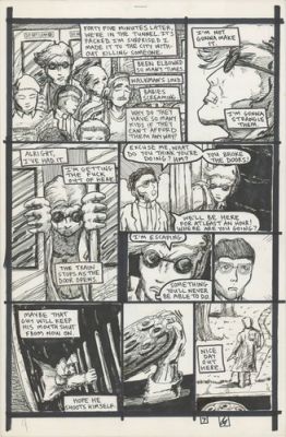 Tears Like Water #2 1999 Hand-inked original comic pg Brien Cardello SIGNED p7 | eBay US (Buy It Now)