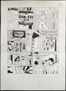 Renaud - Planche originale (p.20) - Jessica Blandy T.17 - Je suis un tueur | Catawiki