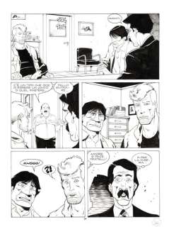 Martin Mystere n. 135 - Tavola Originale "Catacombe!" - Loose page - First edition - (1993) | Catawiki