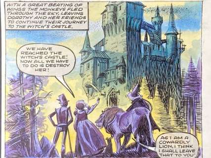 Giorgio Trevisan - original artwork "The Wizard of Oz - Destroy Her!" - Loose page - (1967) | Catawiki