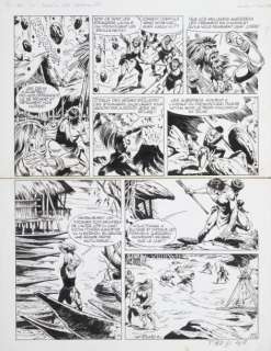 Aidans Edouard | TOUNGA Planche 11 du maître des mammouths publié au... | Vermot et Associés