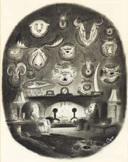 CHARLES ELMER MARTIN (1910 - 1995) "I thought I heard a twig snap." [NEW YORKER / CARTOONS] | Swann Galleries