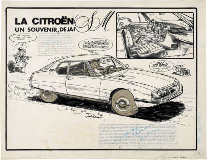 Jidéhem (Jean de Mesmaeker Dit) - La Citroën, un souvenir, déjÃ Â !