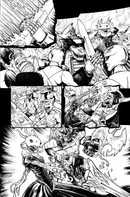 Gavin Smith | Gavin Smith - Mighty Morphin Power Rangers: Zord Quest #1, Page 2 | Modern Mythology Comic Art