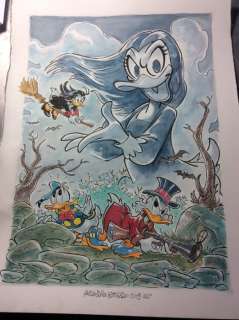 Alessandro Gottardo - â€œIl buio si avvicinaâ€ - Loose page - Unpublished - (2019/2019) | Catawiki