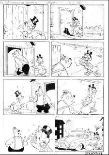 Bas Heymans - Originele pagina - "Dagobert int geld" | Catawiki