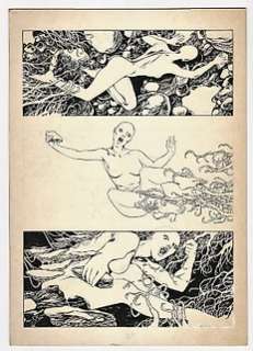 Roberto Bonadimani - tavola originale "Racconto di Fantascienza" - Loose page - (1980)