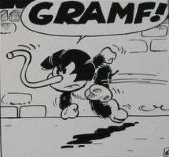 Kari Lente 8 - Originele pagina (p.17) + hardcover album - Het mandje van Mozes - First edition - (2008) | Catawiki