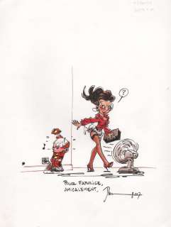 Dan (Verlinden) | Le Petit Spirou, illustration Ã  l’encre de Chine … | Banque Dessinée