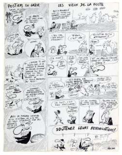 Reiser | Soutenez leurs revendications ! Encre de Chine sur papier épais | Tessier Sarrou