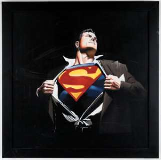 Artist, Unknown | The Man of Steel Recreation Painting Original Art (undated).... | Heritage