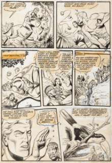 Celardo, John | John Celardo Kaänga Comics #18 Story Page 2 Original Art (Fiction House, 1953-1954).... | Heritage