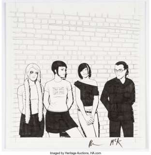 Image Comics Artist | Jamie McKelvie Phonogram #1 Cover Original Art (Image, 2006).... (Total: 2 Original Art) | Heritage