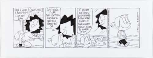 Rick Kirkman and Jerry Scott - Baby Blues Daily Comic Strip Original Art dated 5-13-06 (King Features Syndicate, 2006).