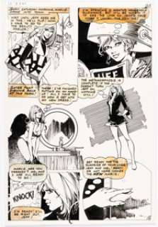 Jorge Badía Romero Just Married #112 Story Page 8 Original Art (Charlton, 1976). | Heritage