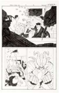 Giuseppe Camuncoli Superior Spider-Man #11 Story Page 14 Original Art (Marvel 2013).