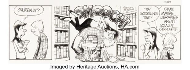 Jerry Scott and Jim Borgman Zits Daily Comic Strip Original Art dated 1-11-13 (King Features Syndicate, 2013). | Heritage