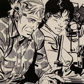 Holdaway, Jim - Original strip - Modesty Blaise - The Rat vs. Rat Massacre - (1969) | Catawiki