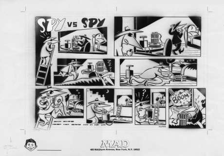 Peter Kuper | Spy vs Spy Final: "Bomb Thief" | Peter Kuper