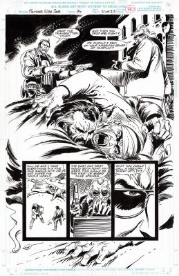Joe Kubert | Punisher War Zone #36 p.21 | Tavole Originali