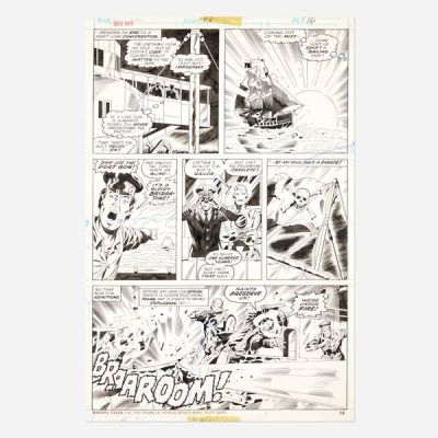 Herb Trimpe And Jack Abel | Iron Man #93 Story Page 14 Original Art (Marvel Comics, 1976) | Landry Pop Auctions