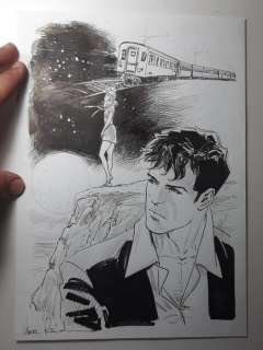 Dylan Dog - L. Raimondo - original sketch "Il lungo addio" - Loose page | Catawiki