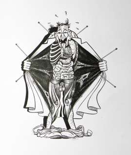 Emmanuel Reuzé |  » L’Art du 9e Art  » – Pervers Pépère – Illustration Originale | Zic et Bul