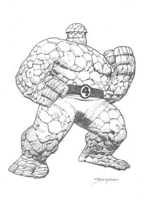 The Thing – Rock-Solid Power | Corner4art
