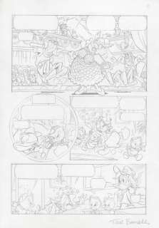 Toni Bancells - Original Comic Sketch Page - Donald, Huey, Dewey & Louie Duck - First edition | Catawiki