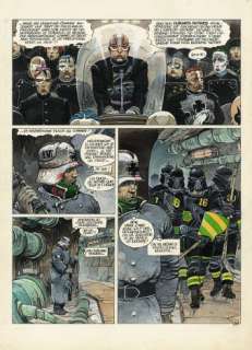 *Enki Bilal Né En 1951 La Trilogie Nikopol - Tome 1 La Foire Aux Immortels Encre de Chine, Gouache Et Crayon Pour La Planch... - Lot 7 - La Trilogie Nikopol - tome 1