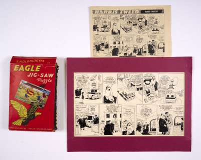 Harris Tweed - Extra Special Agent original artwork (1960) drawn and… | Comic Book Auctions ltd