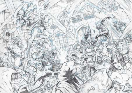 Ultimate X-Men [Marvel] - Original Illustration - Sergi Domenech - Original Art