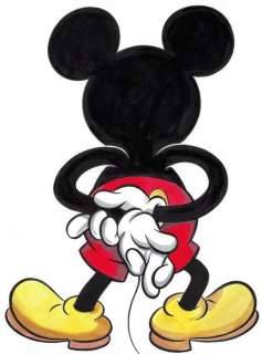 Mickey Mouse - Fingers Crossed - Original Painting - Tony Fernandez - Original Art | Catawiki
