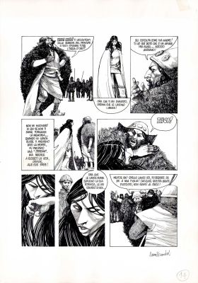 Anna Brandoli | La Strega p.22 | Tavole Originali