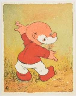 [Original comic & book illustrations] Jean Dulieu (1921-2006) - watercolour Paulus the Woodgnome | Zwiggelaar Auctions