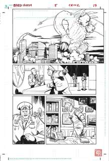 Tyler Crook | B.P.R.D - Return of the Master : Issue 05 Page 17 Original Art | Tyler Crook