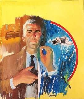 Il Giallo Mondadori n. 873 - Jacono - Original cover "Per insufficienza di prove" - Loose page - First edition - (1965) | Catawiki