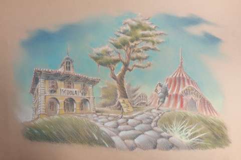 Mottura, Paolo - Original colour drawing - Pinocchio - (2020) | Catawiki