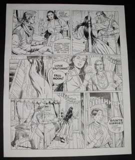 Jonathan Cartland T10 - Planche originale (p.32) - Les repères du Diable - (1995) | Catawiki