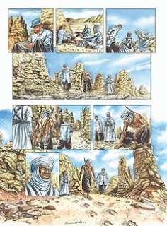 Delvecchio, Beniamino - Original colour page - Roger Frison-Roche T4 - La Piste oubliée - (2020)