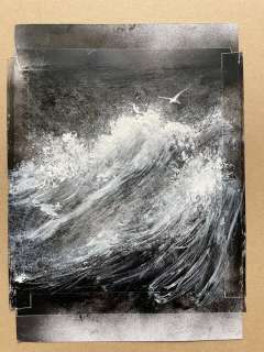 Séra - Dessin original - Océan | Catawiki