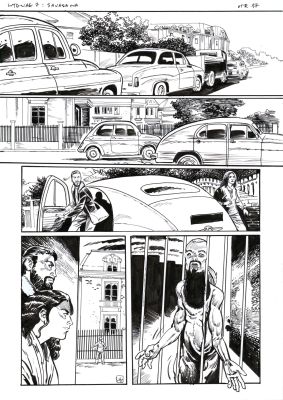 Rafał Szłapa | Wydział 7. Savasana, strona 17 | Galeria Komiksu
