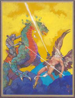 J. Allen St. John | St. John - Fantastic Adventures July 1942 | Russ Cochran